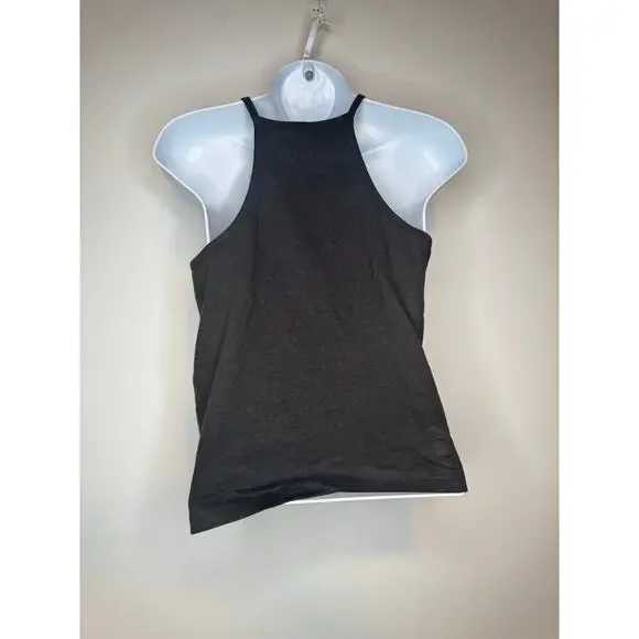 Everlane Womens Organic Cotton Racerback Tank Top Black SIZE XS - Picture 2 of 6